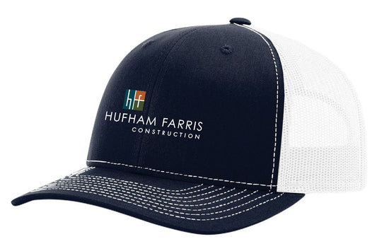 112 – Richardson – Trucker Snapback Navy/White Huffar