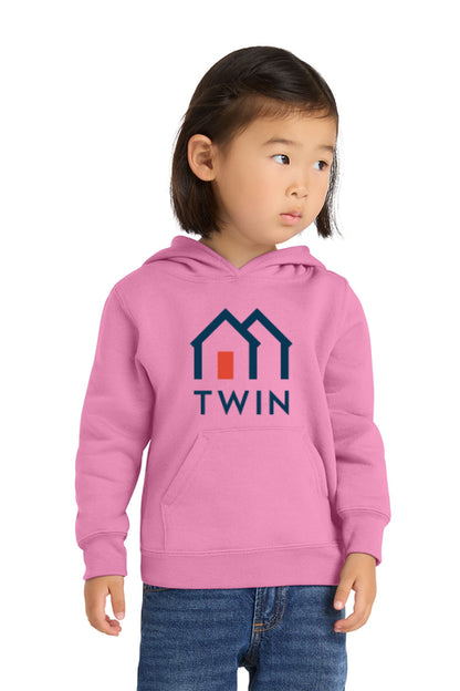 "The Clara" - Port & Co™ Toddler Core Fleece Pullover Hooded Sweatshirt